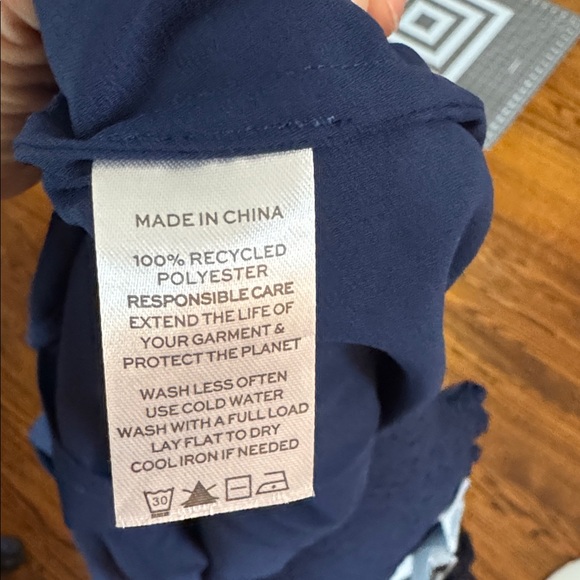 Athena Elegant Blue Kids Dress - Picture 4 of 4